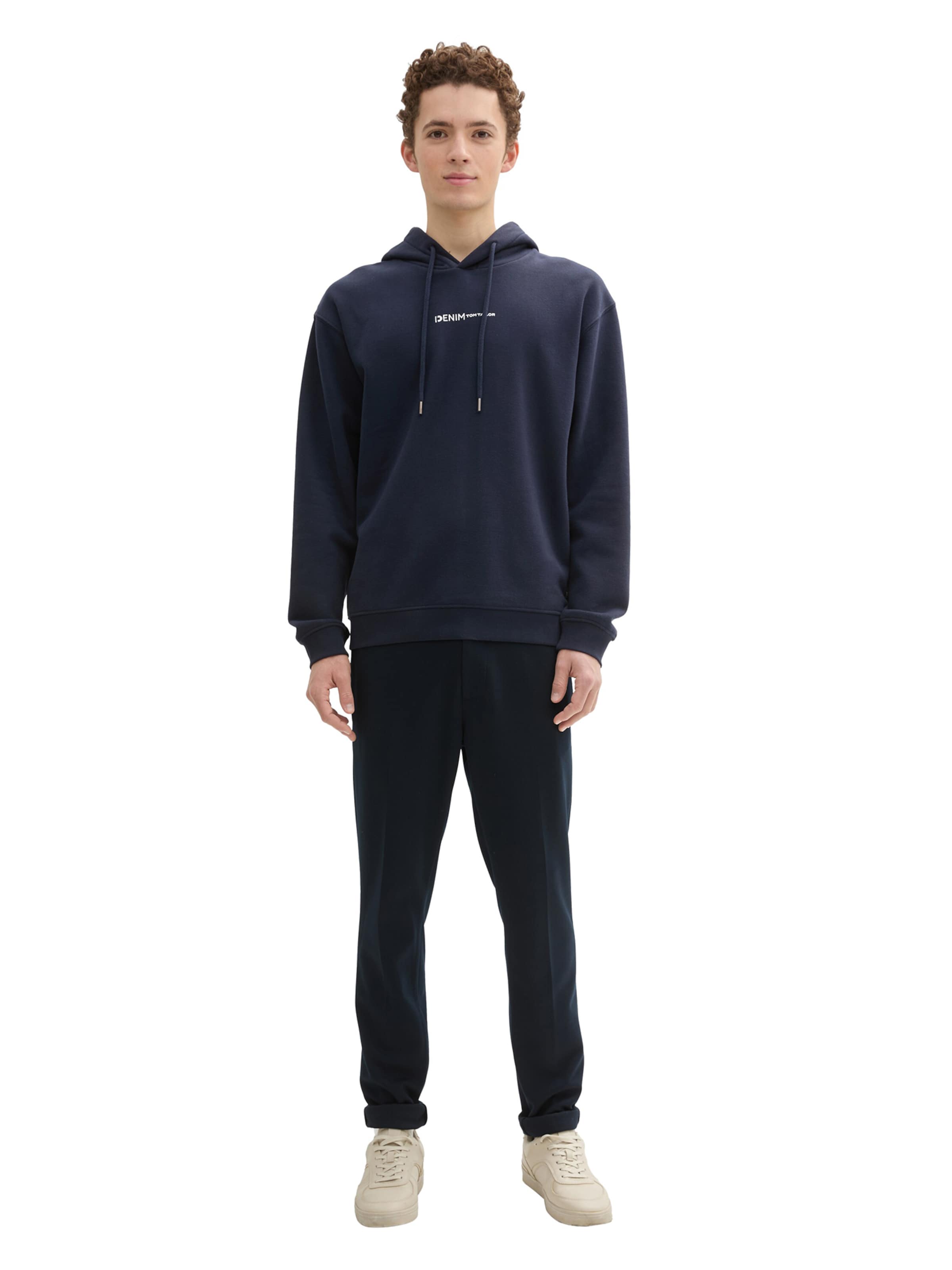 TOM TAILOR DENIM Sweatshirt in Blau