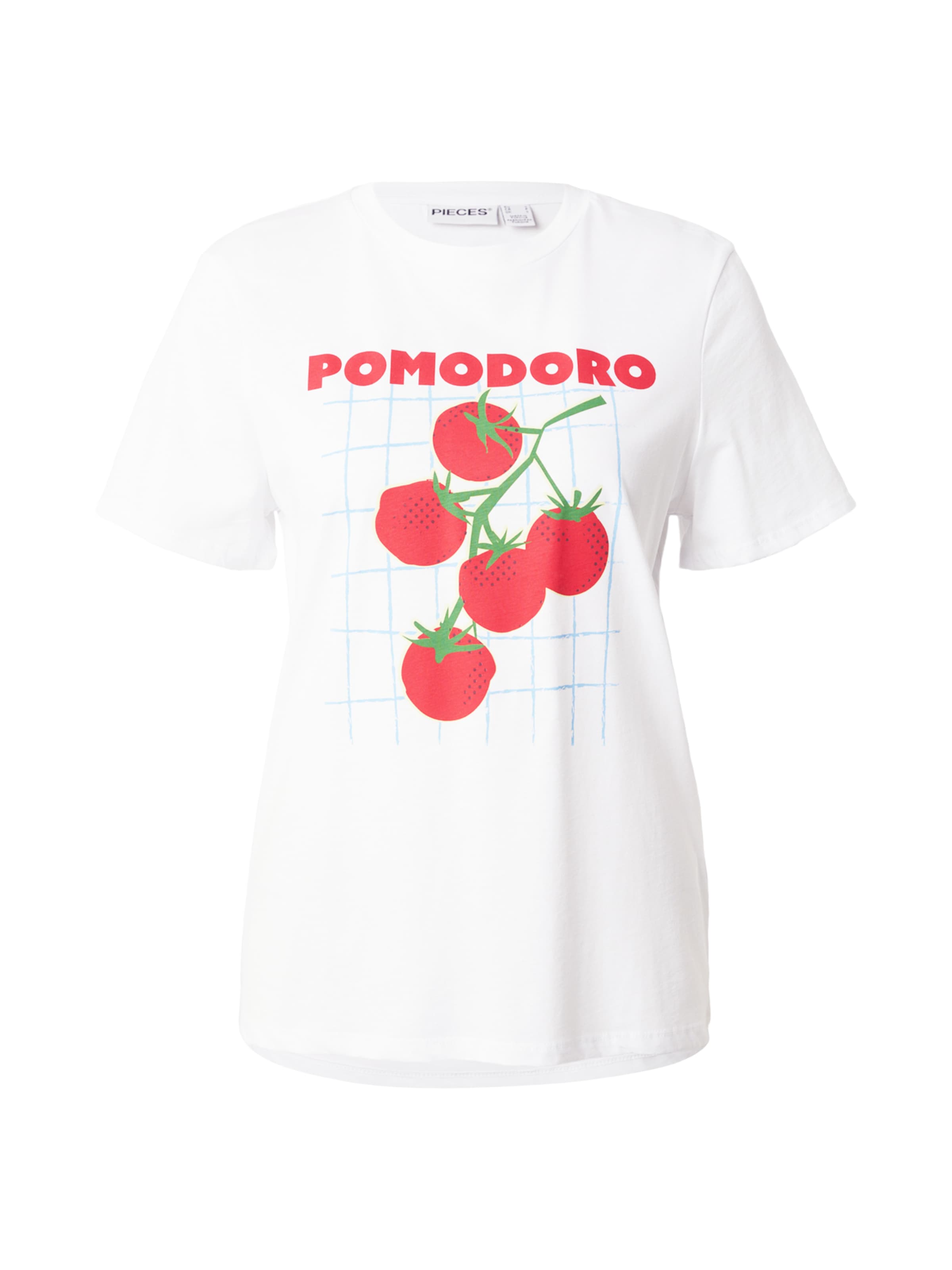 PIECES Shirt 'PCPOMA' in White