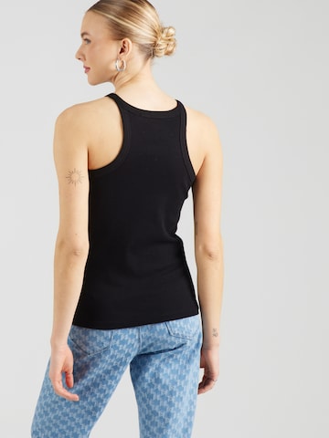 Karl Lagerfeld Top in Schwarz