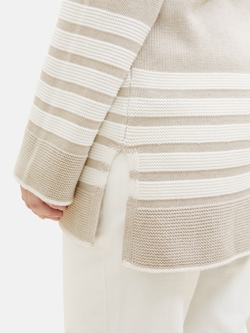 Tom Tailor Women + Sweater in Beige