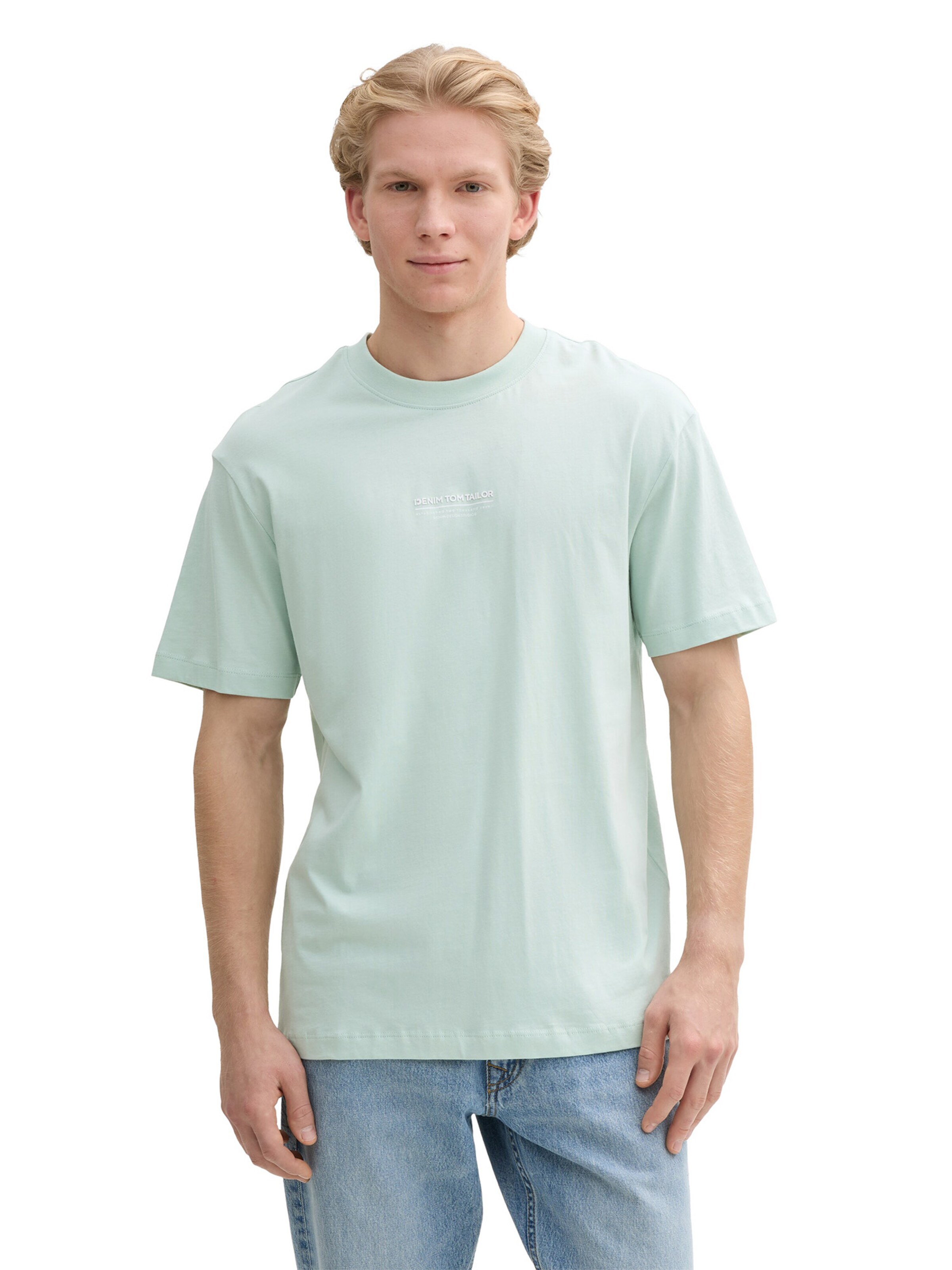 Maglietta di TOM TAILOR DENIM in verde: frontale