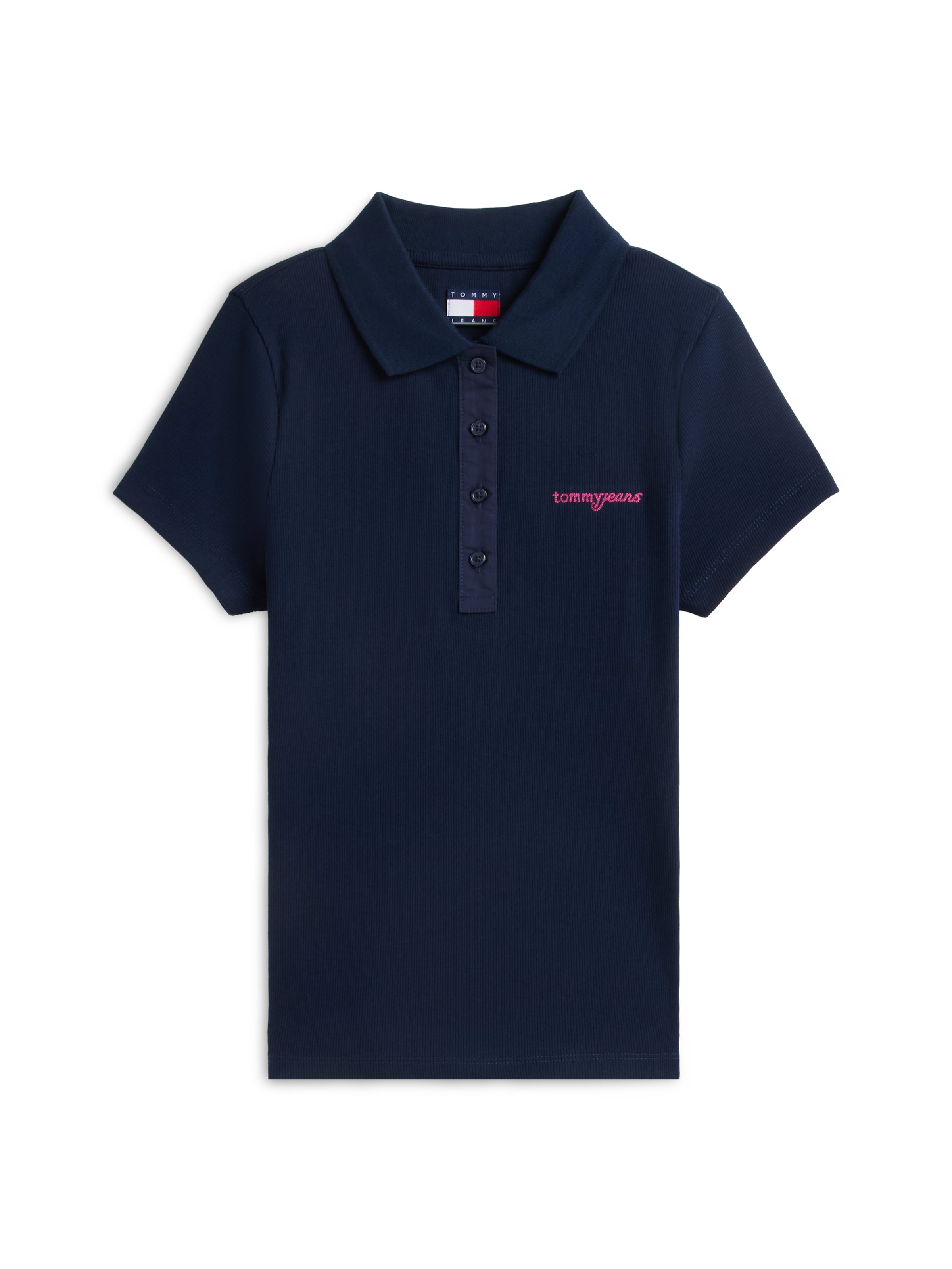 Tommy Jeans Poloshirt in XXS in navy, Produktansicht