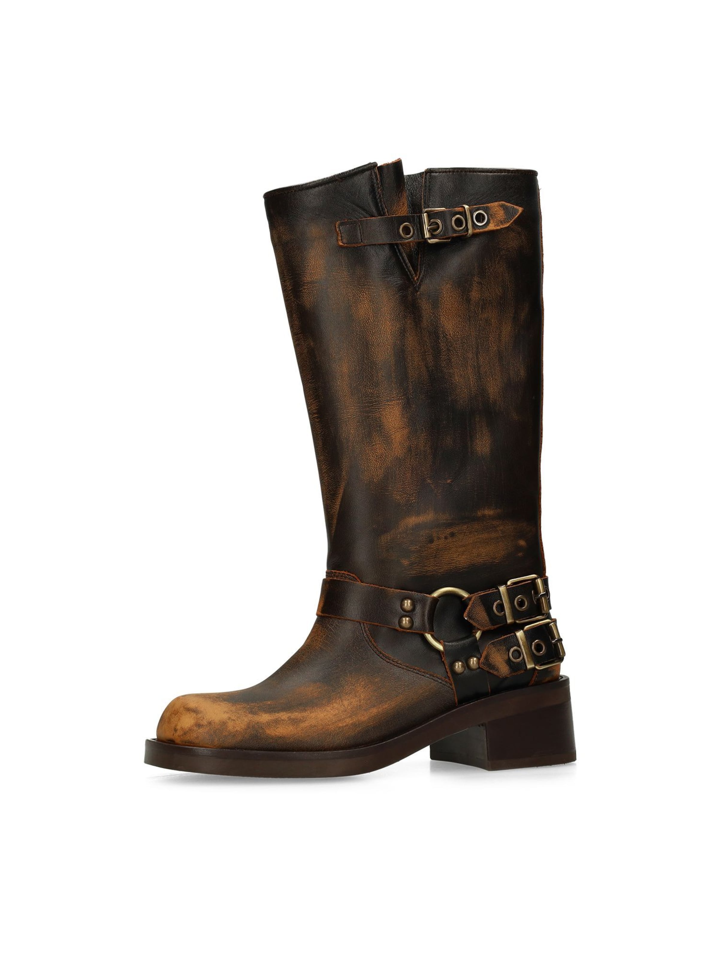 SACHA Bottes en 36 en marron, Vue avec produit