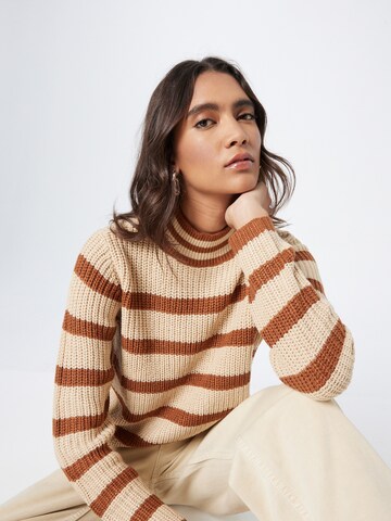 JDY Pullover 'JUSTY EVA' in Beige