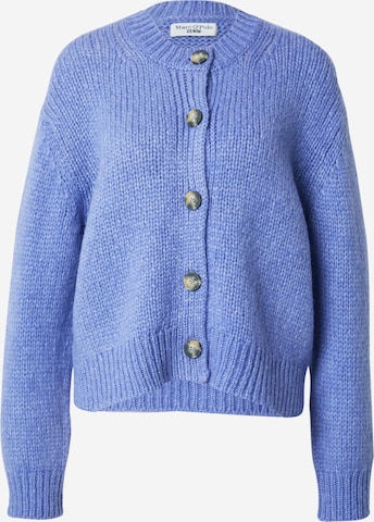 Geacă tricotată de la Marc O'Polo DENIM pe albastru: față