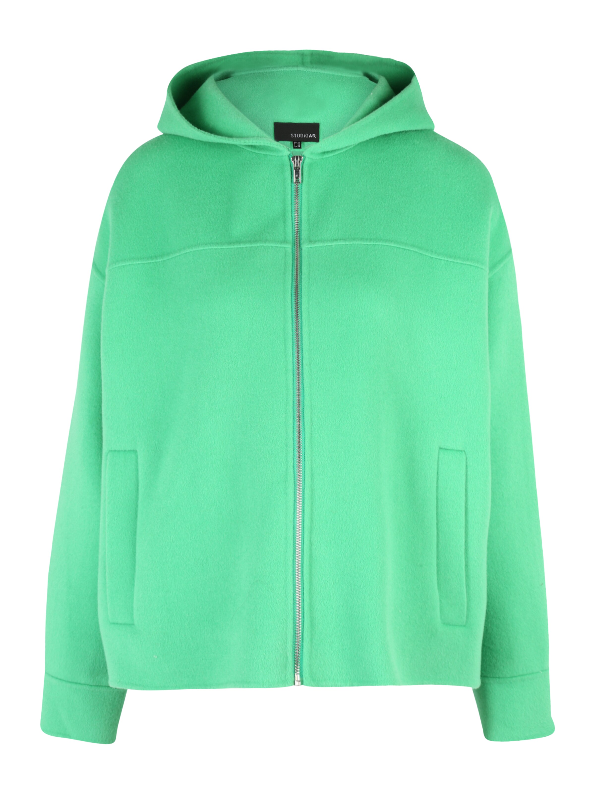 Studio AR Between-season jacket 'JUNO' in Green: front