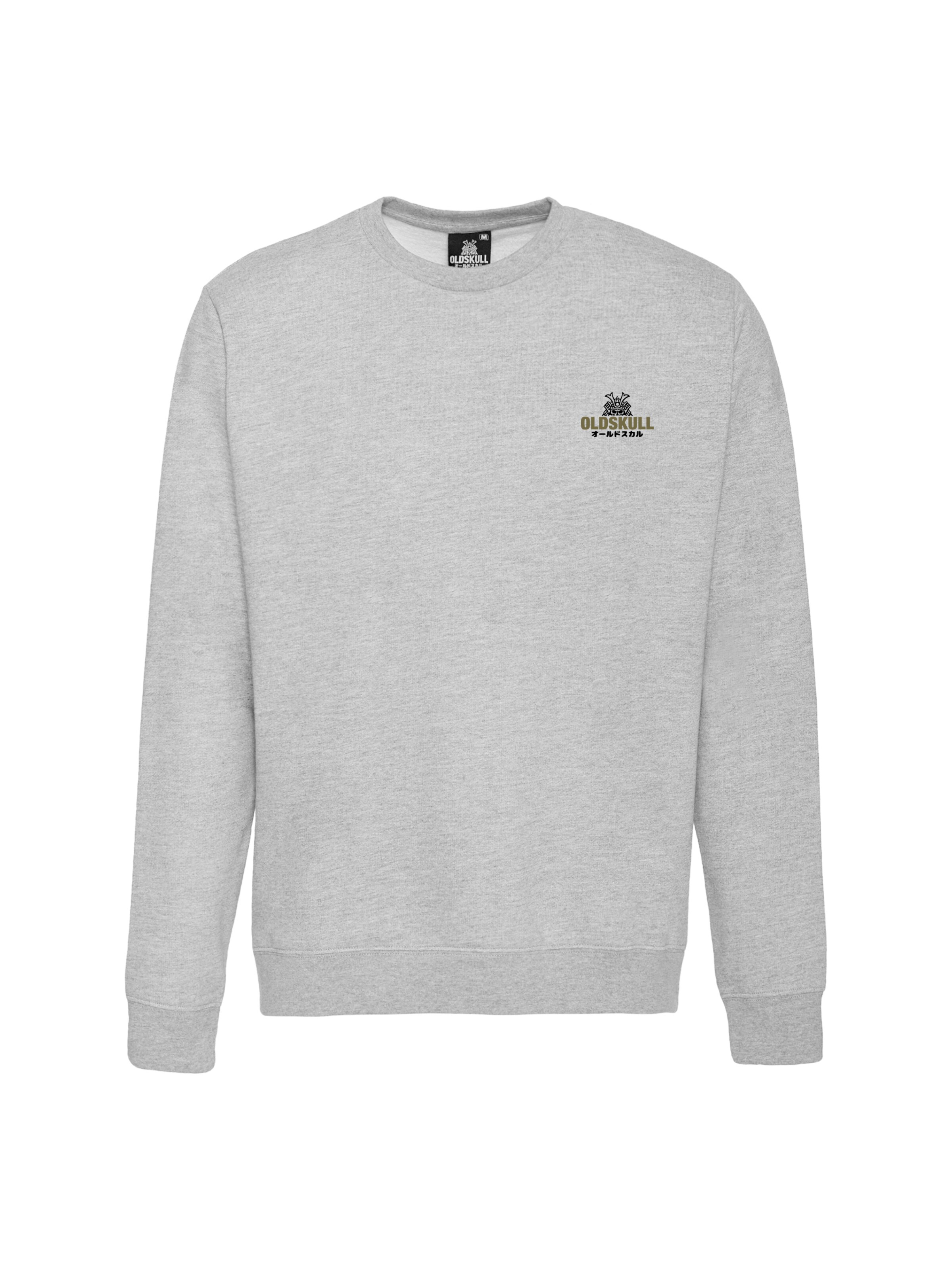 Oldskull Sweatshirt in Grey: front