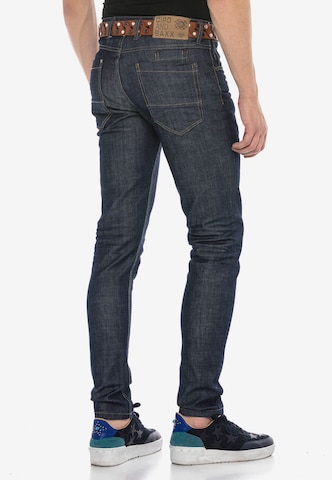 CIPO & BAXX Regular Jeans 'Everyday Raw' in Blauw