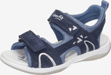 SUPERFIT Sandalen 'Sunny' in Blauw: voorkant