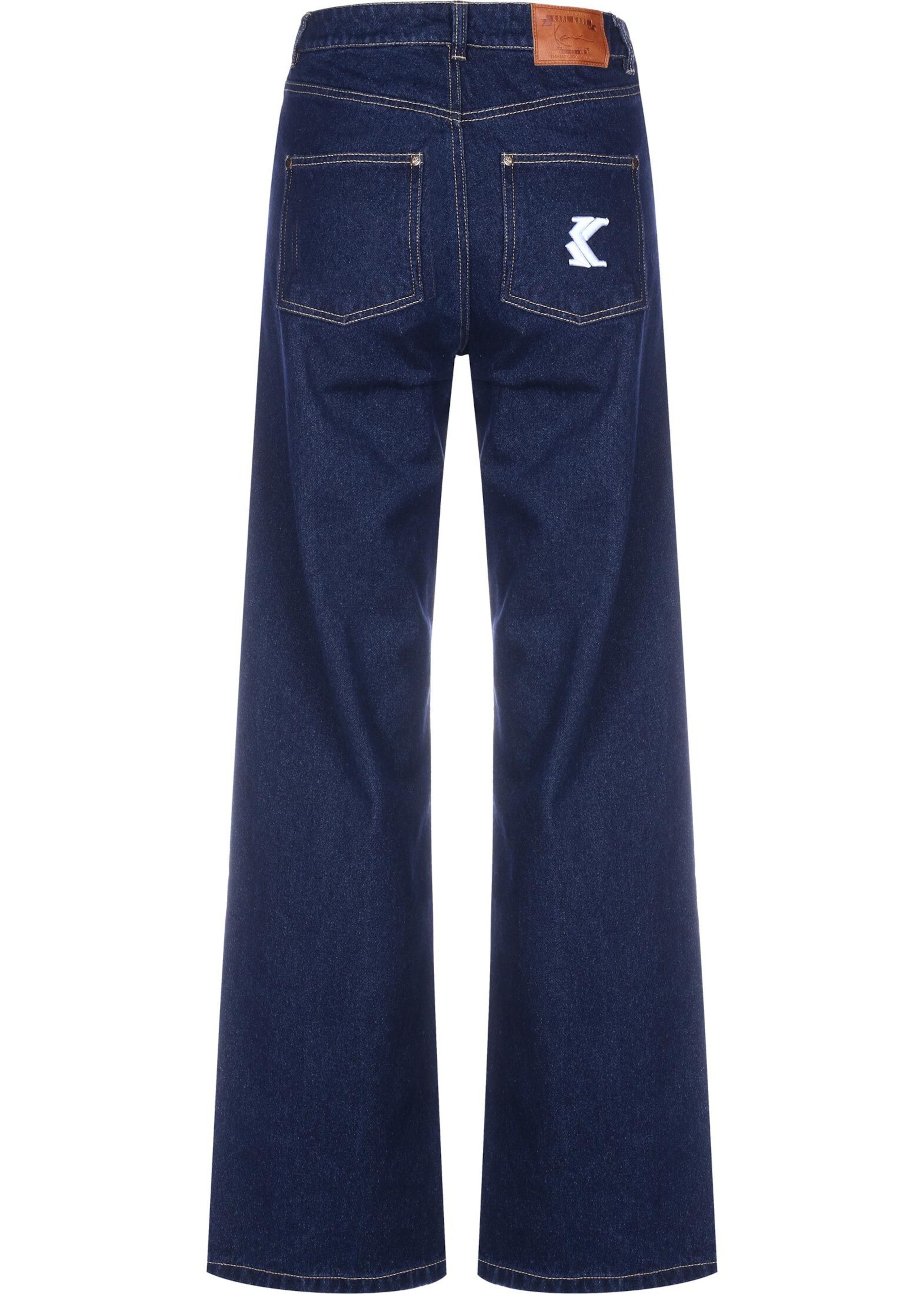 Wide leg Jeans di Karl Kani in blu
