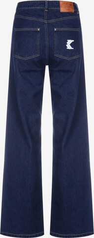 Karl Kani Wide Leg Jeans in Blau