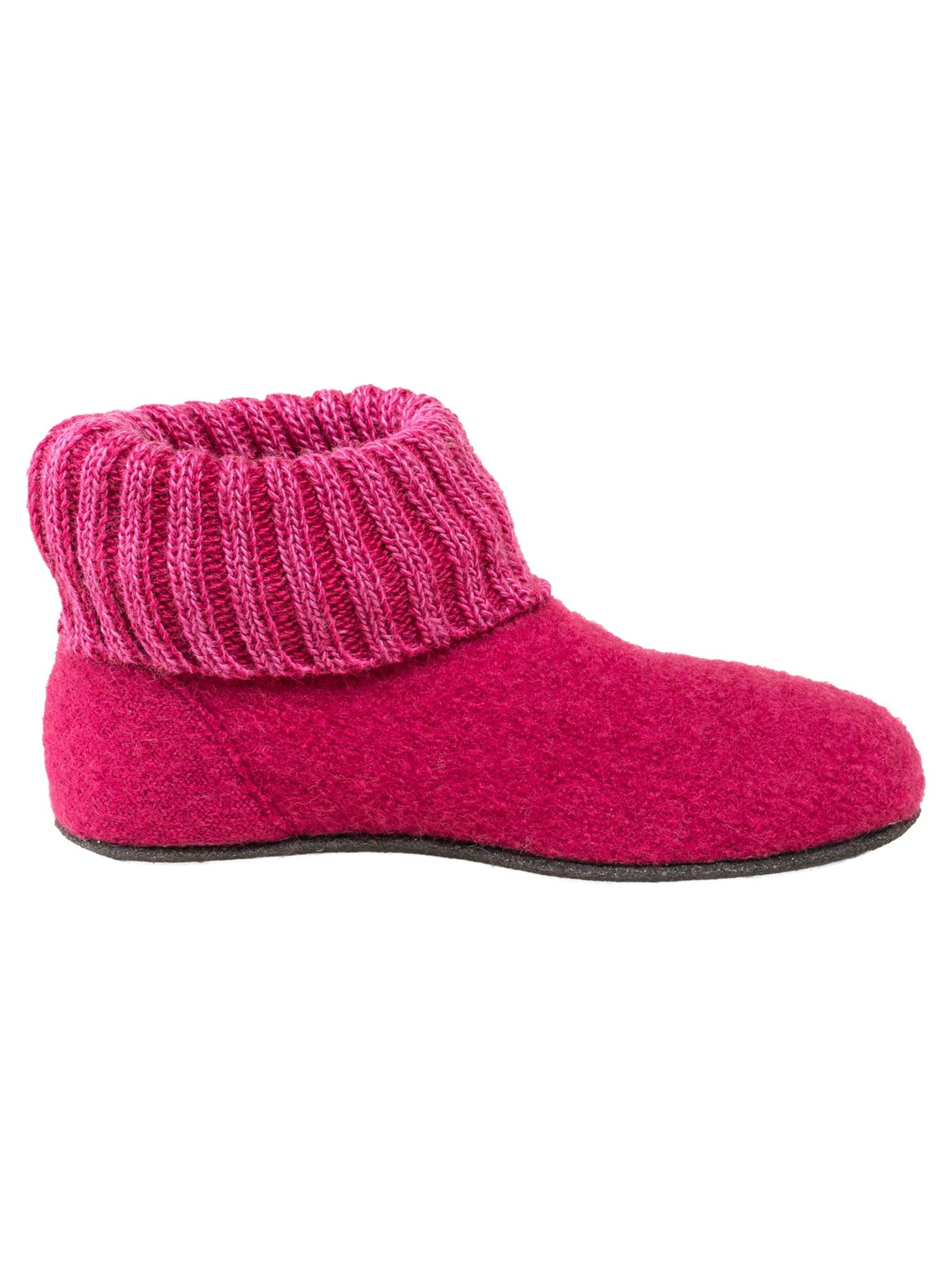 Gottstein Slippers 'Alpine Boot FE' in Pink