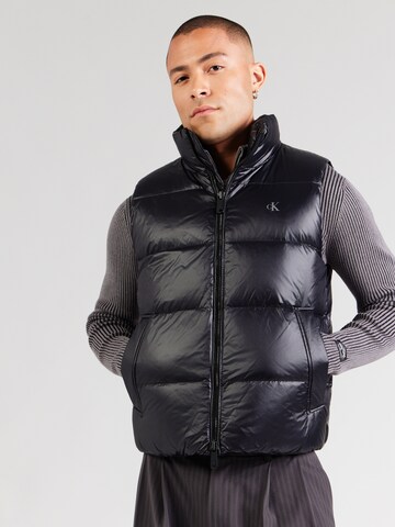 Calvin Klein Jeans Γιλέκο σε μαύρο: μπροστά