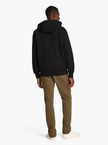 TOMMY HILFIGER Кофта на молнии в Черный