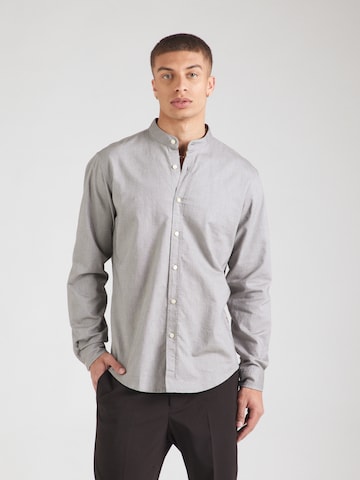 BOSS Regular fit Риза 'Race' в сиво: отпред