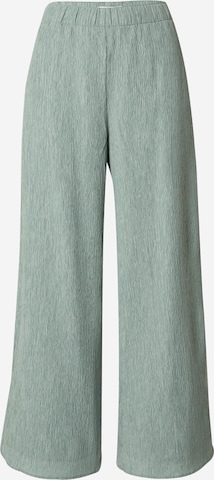 Abercrombie & Fitch Wide Leg Bukser i grøn: forside