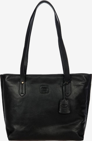 Bric's Shopper 'Volterra' in Schwarz: Vorderseite