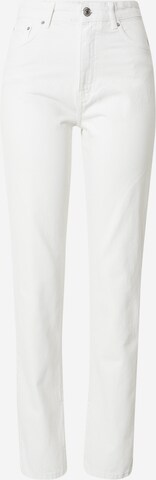 Gina Tricot - regular Vaquero en blanco: frente