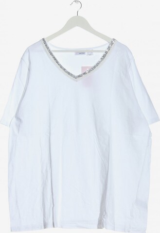 MIAMODA V-Ausschnitt-Shirt 8XL in Weiß: predná strana