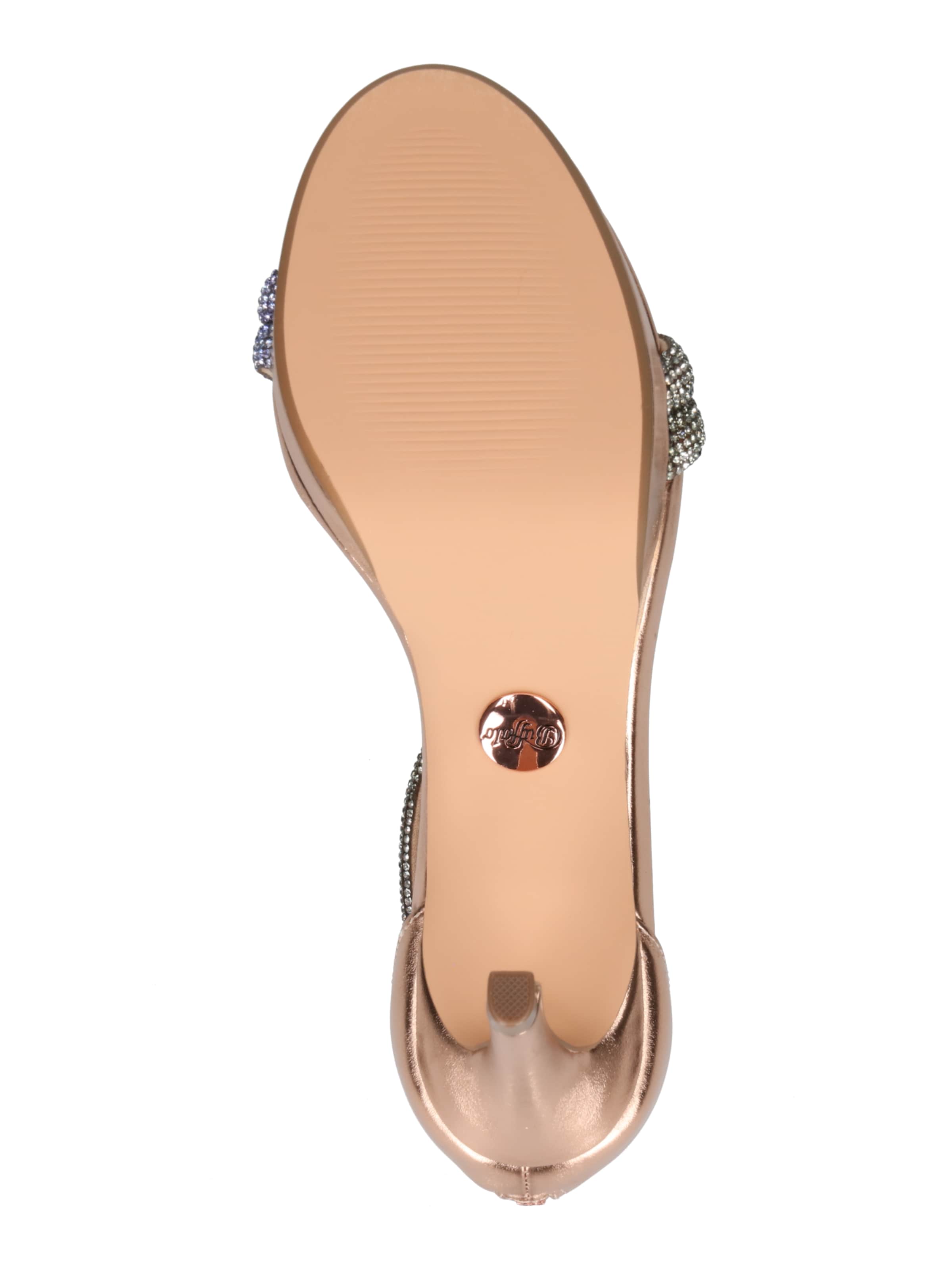 BUFFALO Pántos szandál 'Selma' - arany