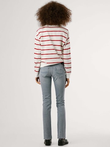 Coupe slim Jean 'Iconic Brooke' Pepe Jeans en gris