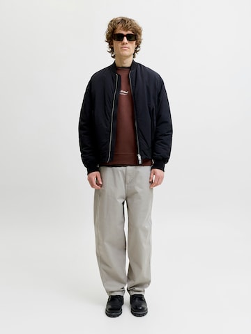 JACK & JONES Mikina 'JJESoho' – hnědá