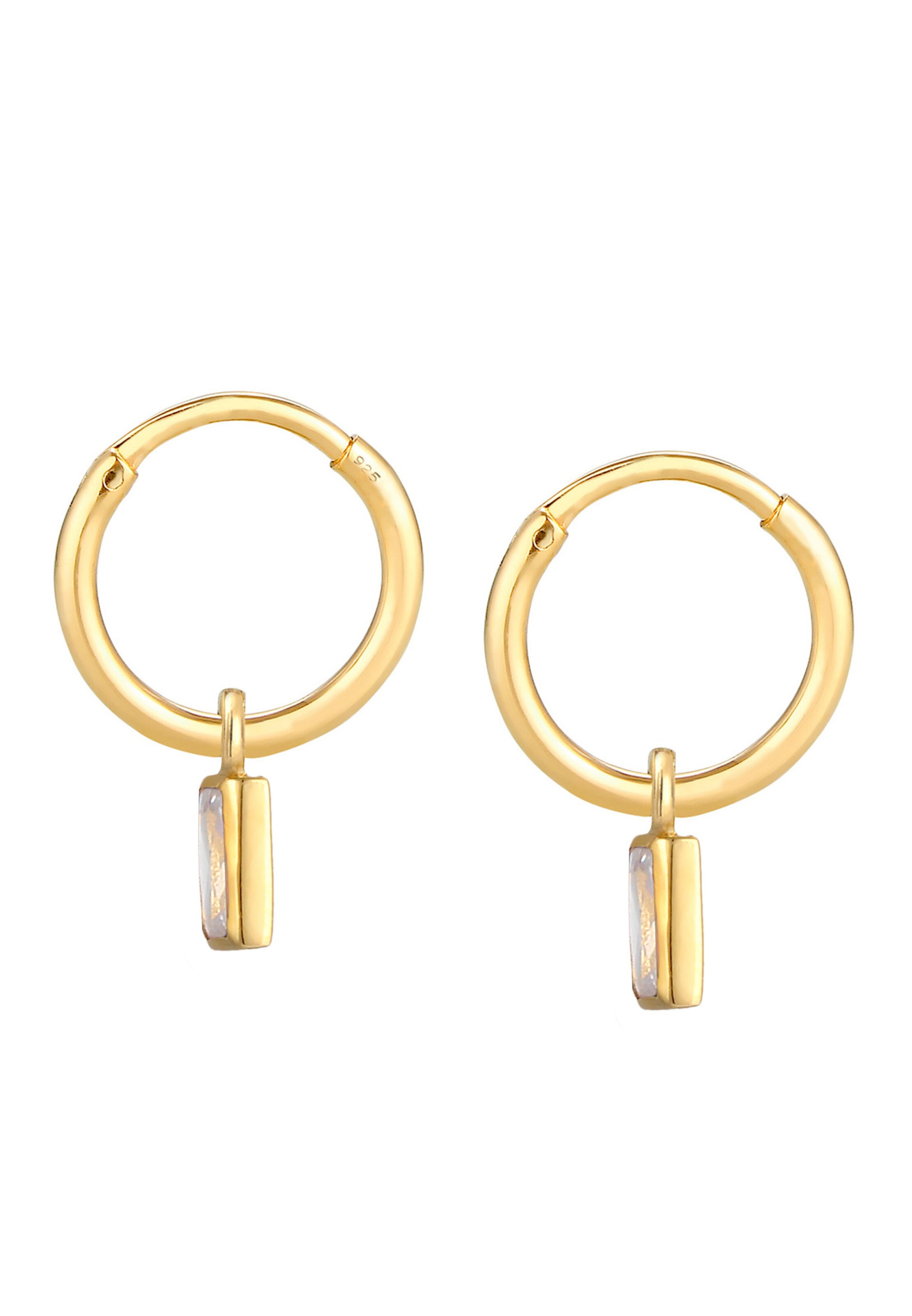 ELLINaušnice - zlatna boja