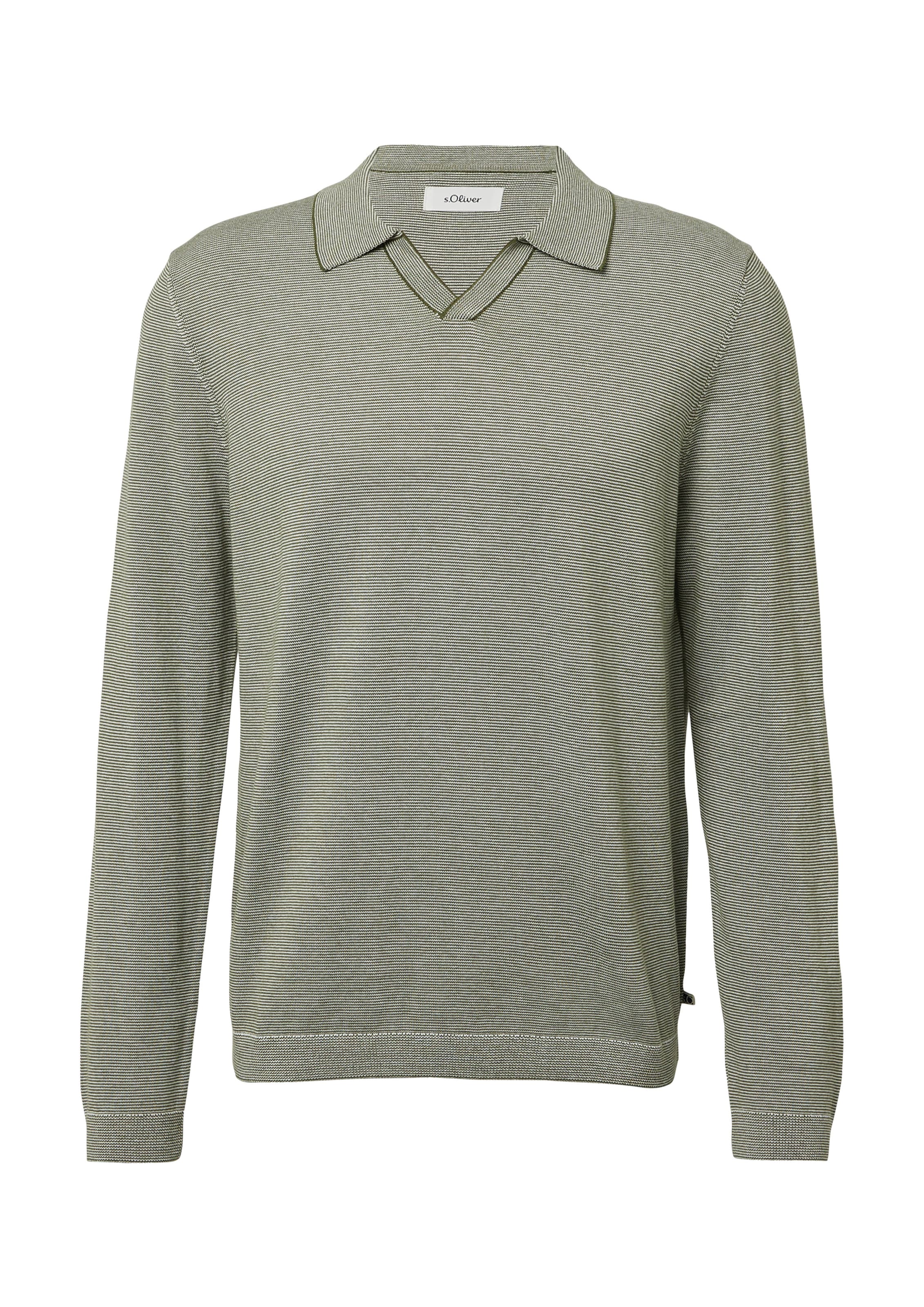 s.Oliver Pullover in khaki, Produktansicht