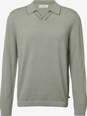 Pull-over s.Oliver en vert : devant