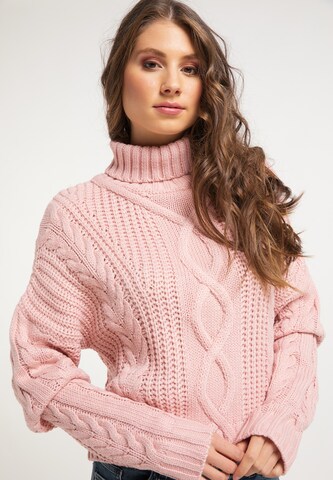 IZIA Pullover in Pink