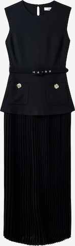 Robe adl en noir : devant