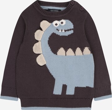 BLUE SEVEN Sweater in Grey: front