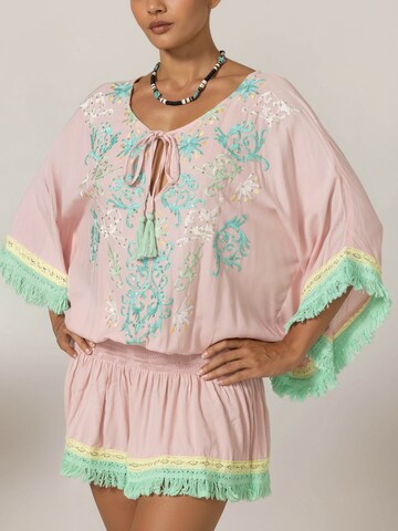 Miss June Dress 'Robe Courte Sejla' in Pink