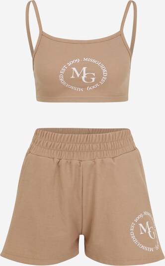 Missguided Petite Jooksudress helebeež / valge, Tootevaade