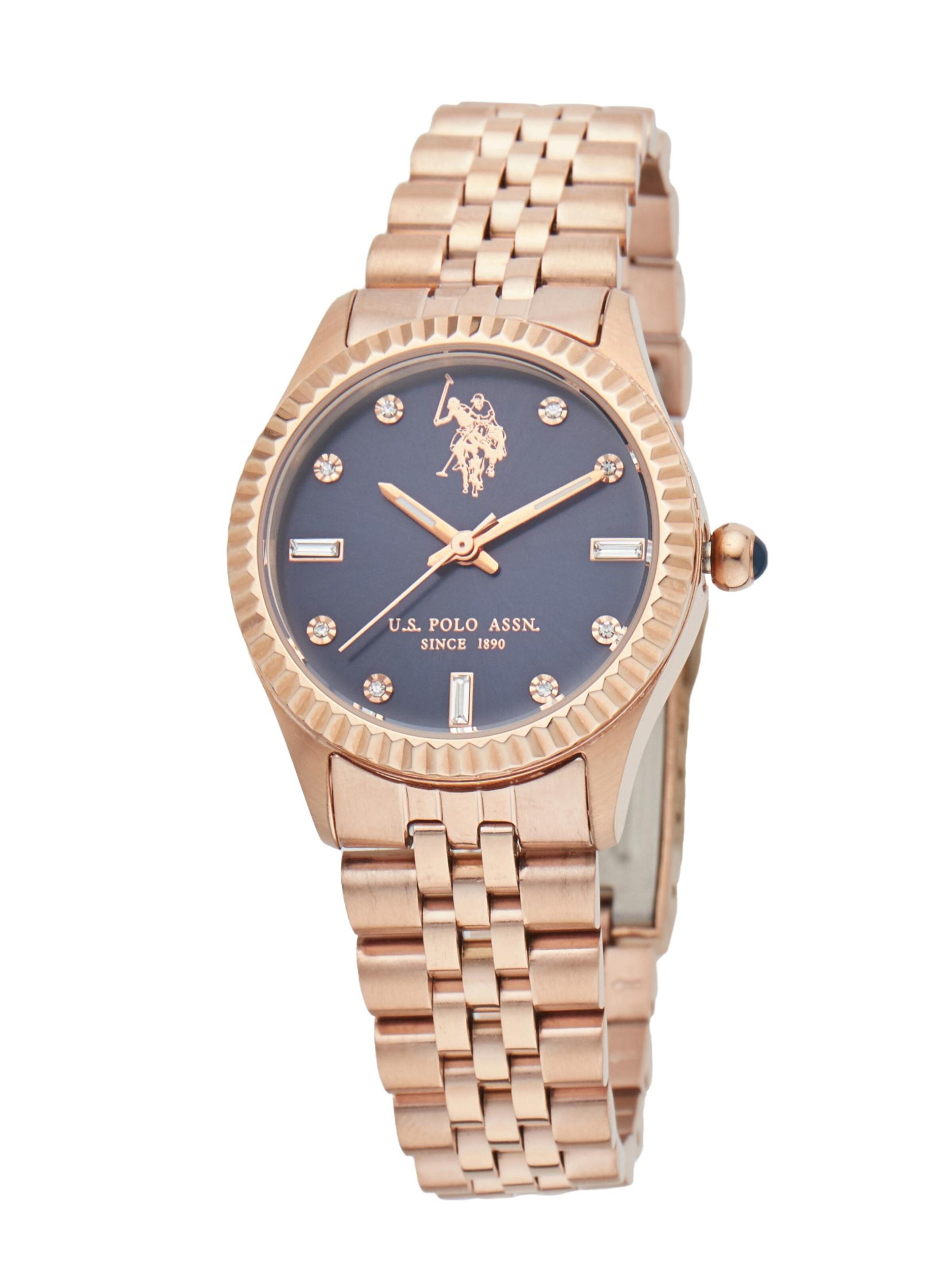 U.S. POLO ASSN. - Reloj analógico 'Celine' en azul: frente
