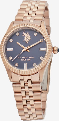 U.S. POLO ASSN. - Reloj analógico 'Celine' en azul: frente