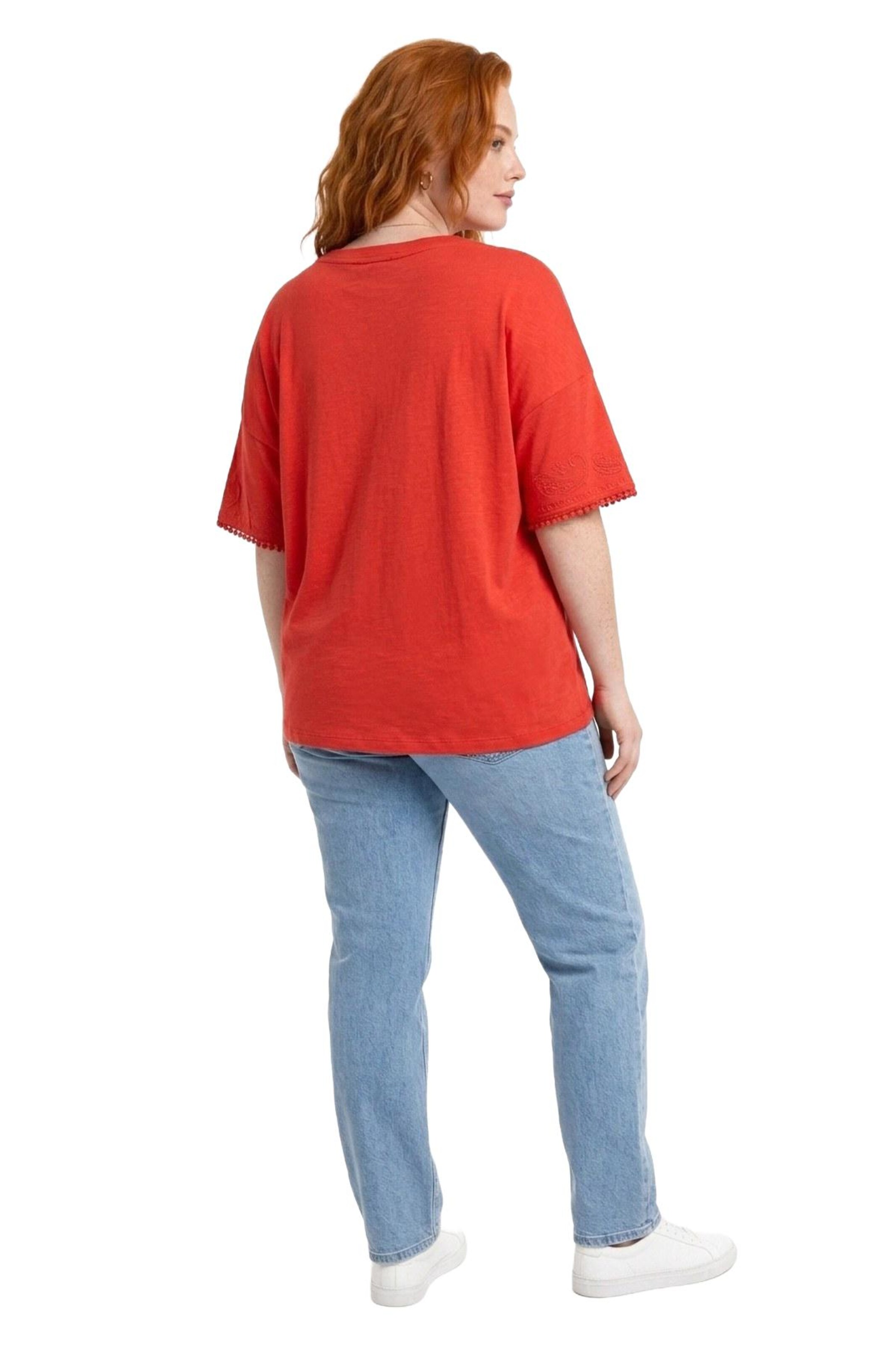 Shape Of You Shirt in Orange