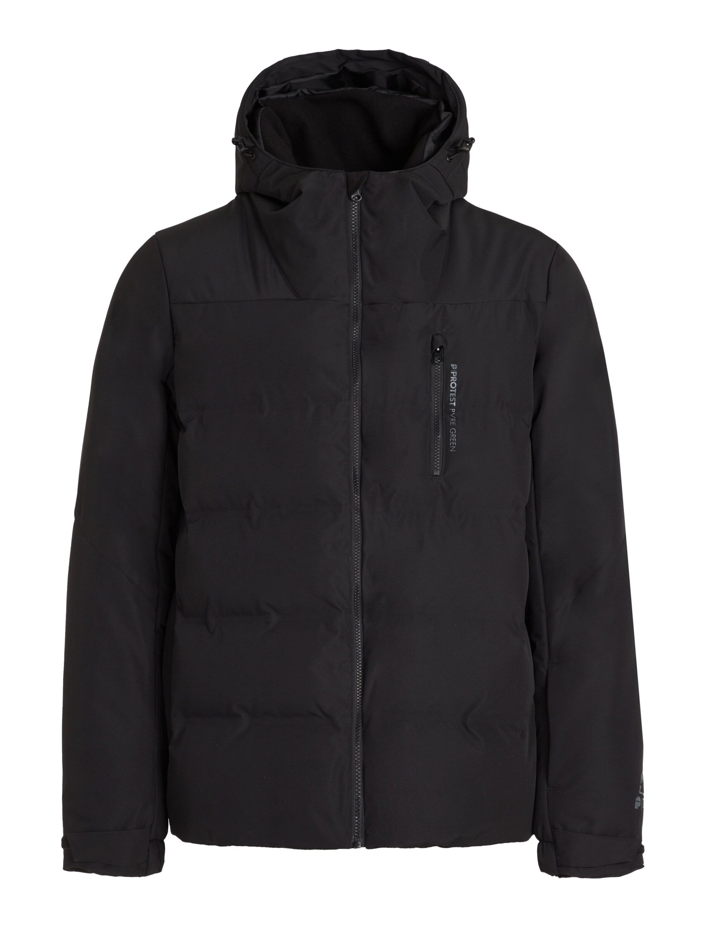Veste de sport 'PRTSUPERIOR24' PROTEST en noir : devant