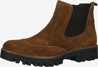 IGI&CO Chelsea Boots in cognac / schwarz, Produktansicht