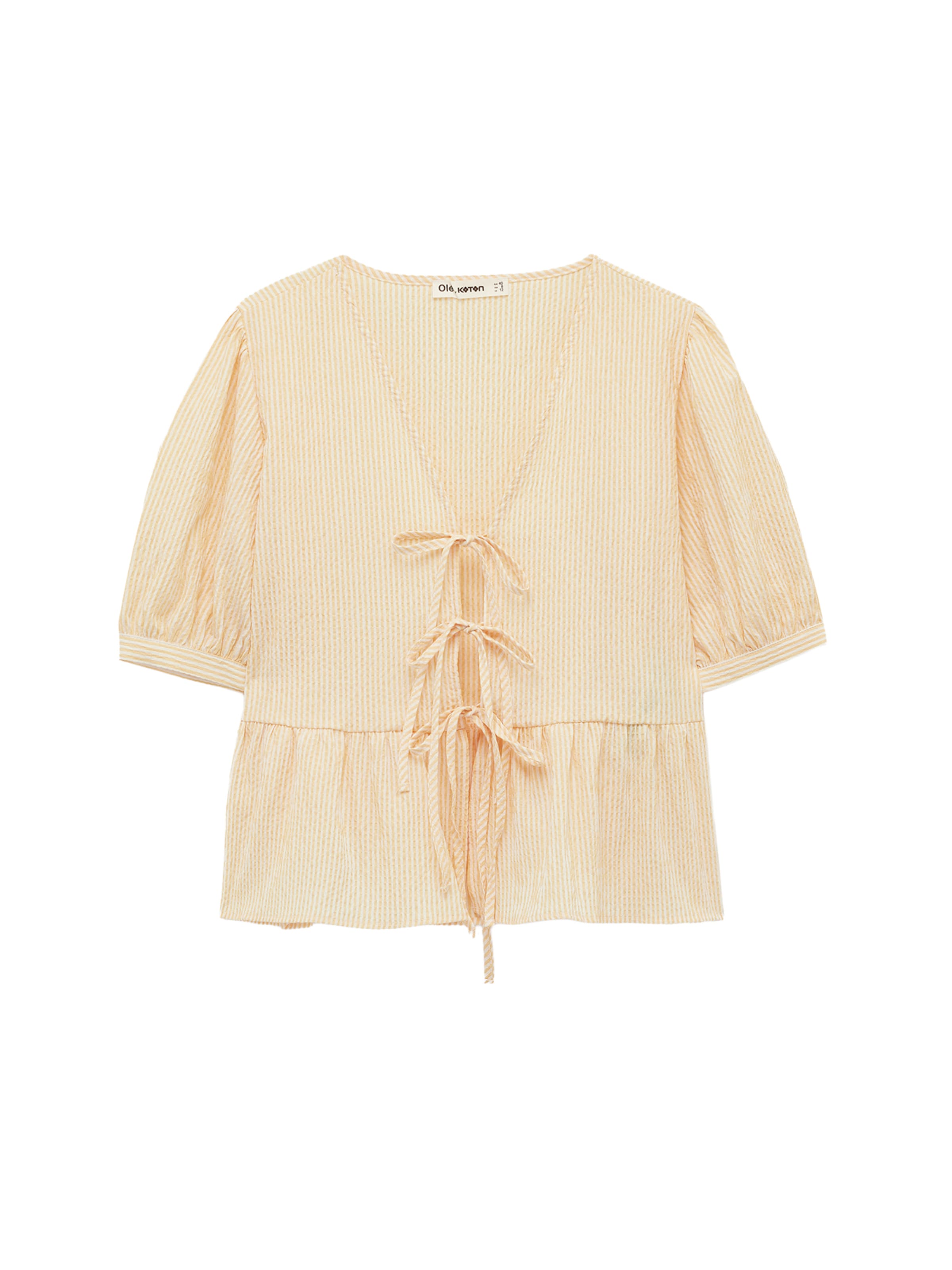 Koton Blouse in XS in Honey / White, Item view