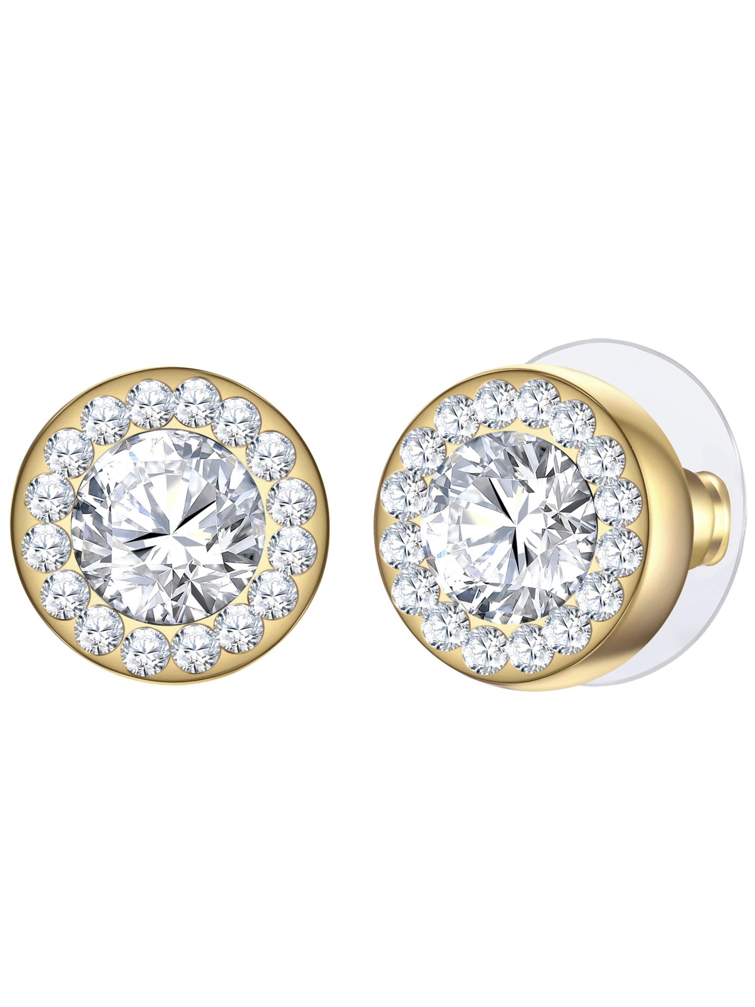 Boucles d'oreilles Yokoamii en or : devant