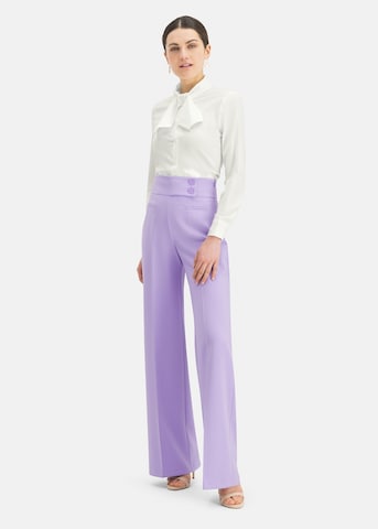 Wide Leg Pantalon à plis 'Coreana' Nicowa en violet
