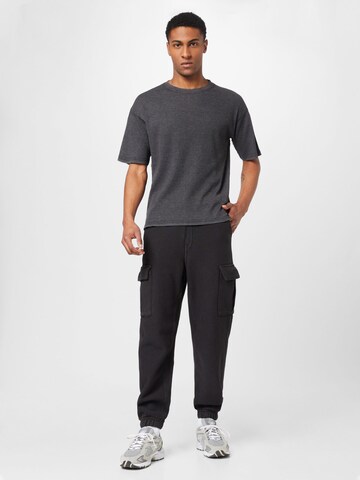 Champion Reverse Weave Tapered Cargo trousers in Black