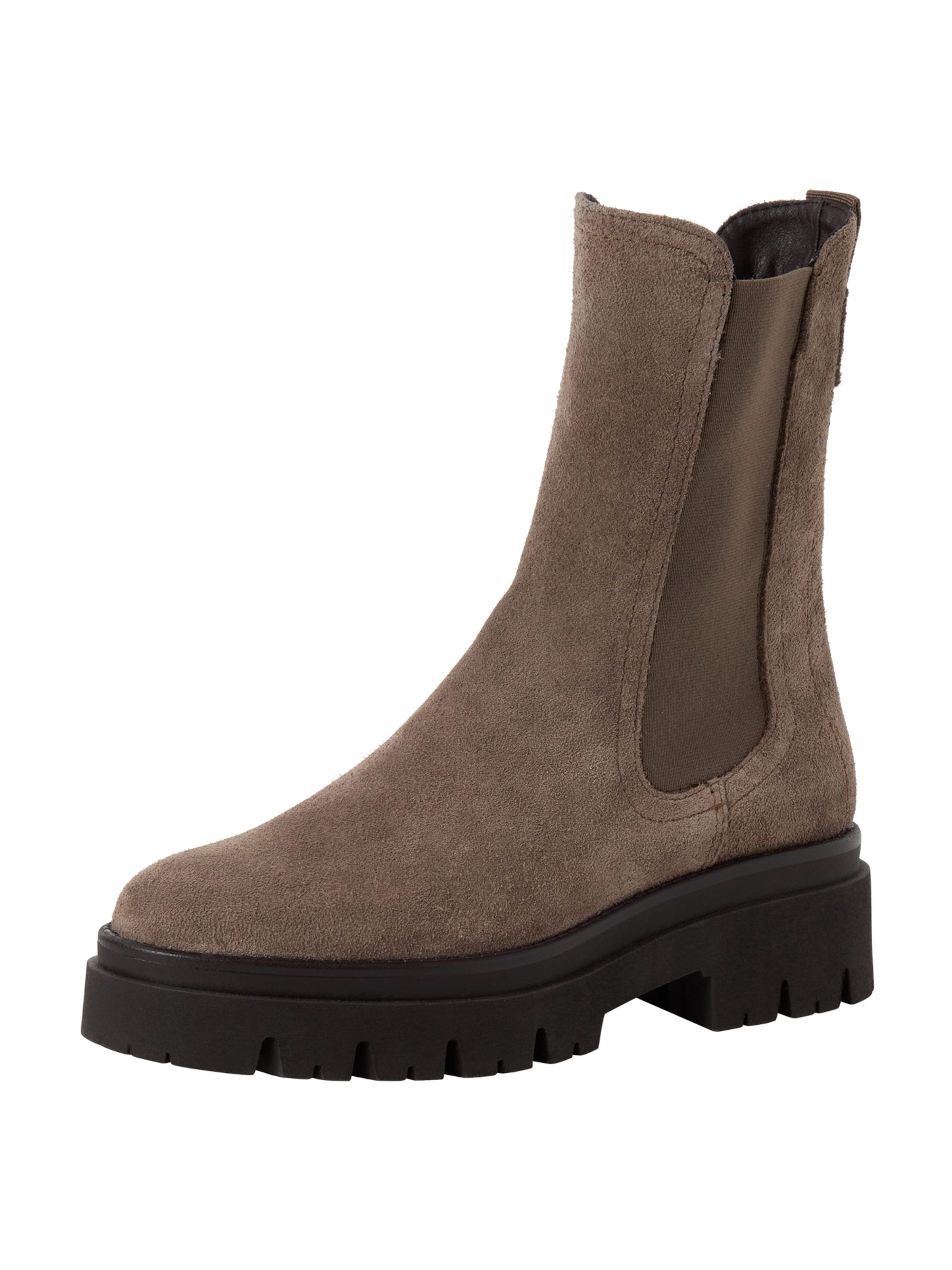 Tamaris Chelsea boots in Bruin: voorkant