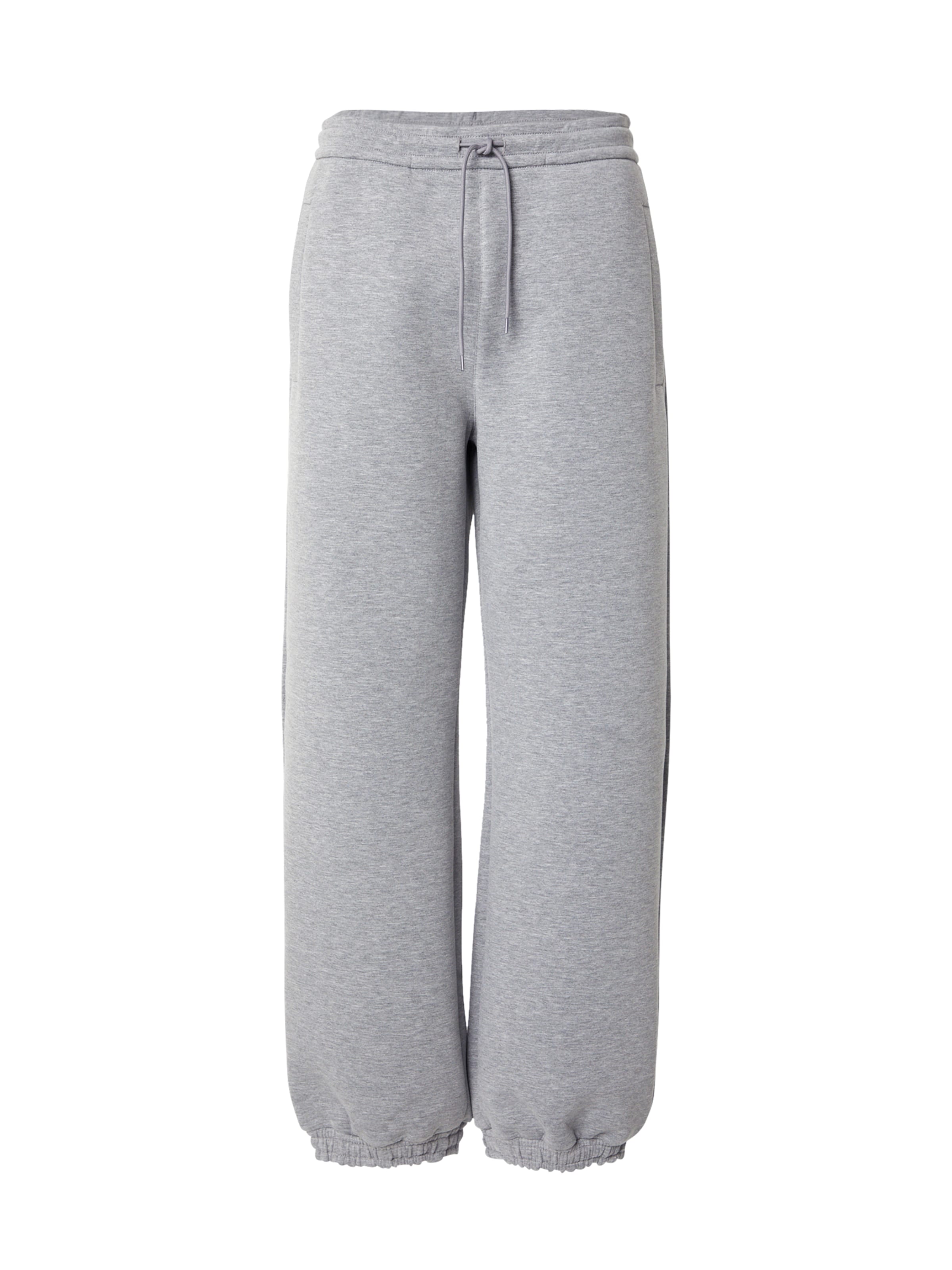WEEKDAY Tapered Pants 'Simon' in Grey: front