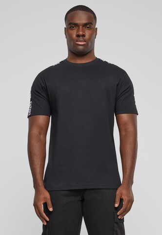 T-Shirt 'Hekla' DEF en noir : devant