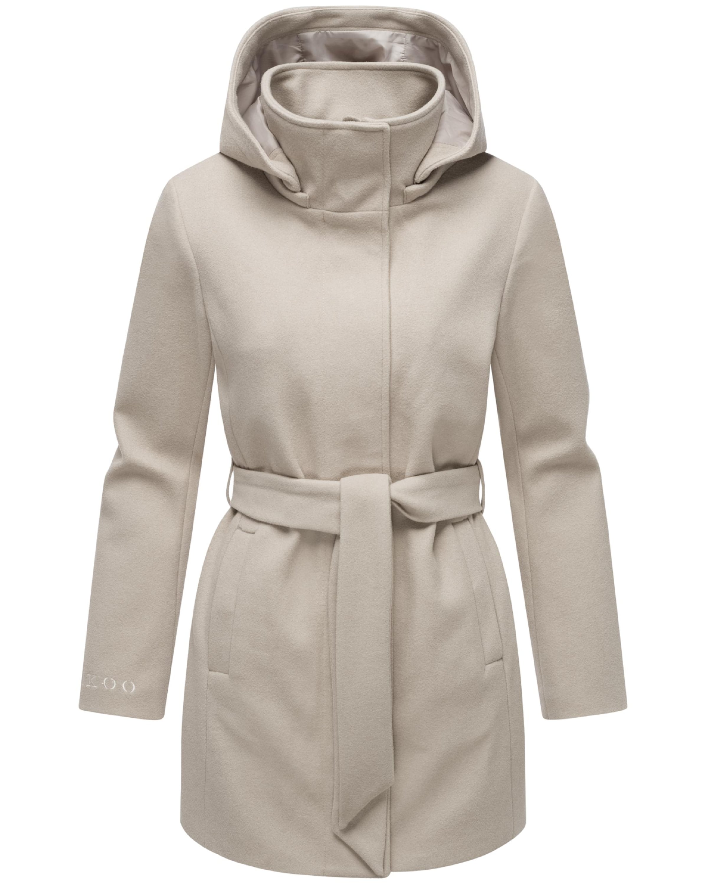 Manteau mi-saison 'Katalinaa 16' MARIKOO en beige