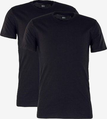 LEVI'S ® Shirt 'Slim 2Pk Crewneck' in Schwarz: predná strana