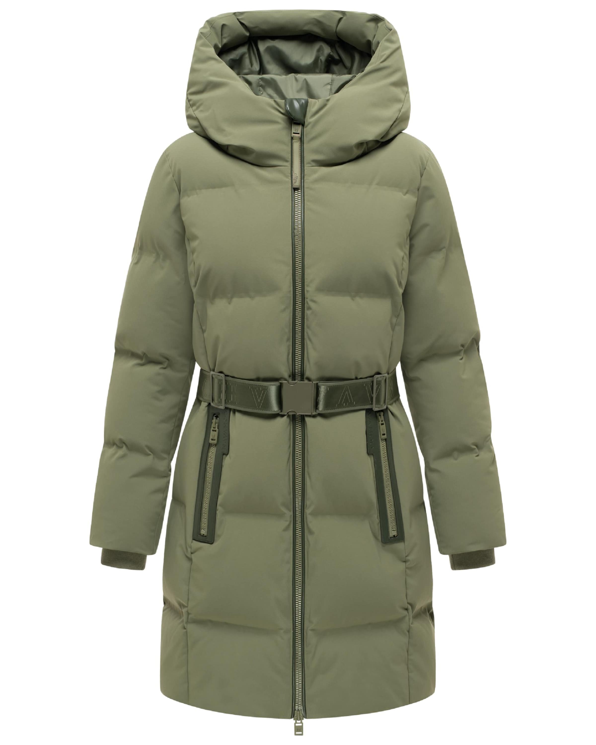 Cappotto funzionale di NAVAHOO in verde: frontale