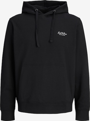 Jack & Jones Plus Sweatshirt 'JJEARCHIVE' in Schwarz: Vorderseite